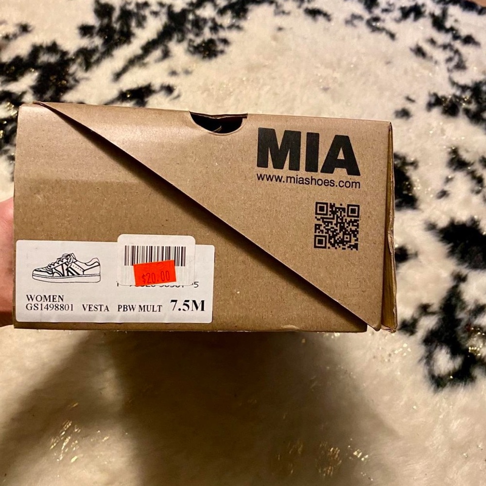 MIA Pink and White Women's Sneakers - Picture 7 of 7